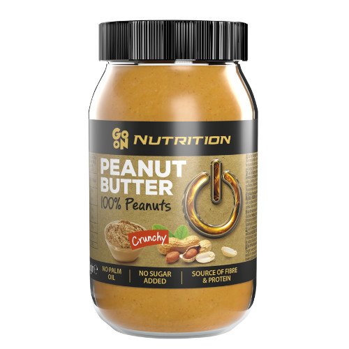 Заменитель питания GoOn Peanut Butter, 900 грамм (Crunchy) - стекло,  ml, Go On Nutrition. Meal replacement. 