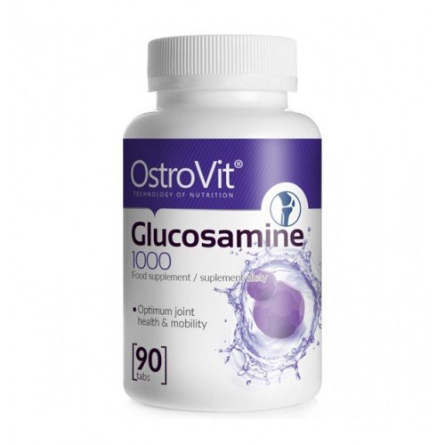 Ostrovit Glucosamine 1000 90 tabs,  мл, OstroVit. Хондропротекторы. Поддержание здоровья Укрепление суставов и связок 
