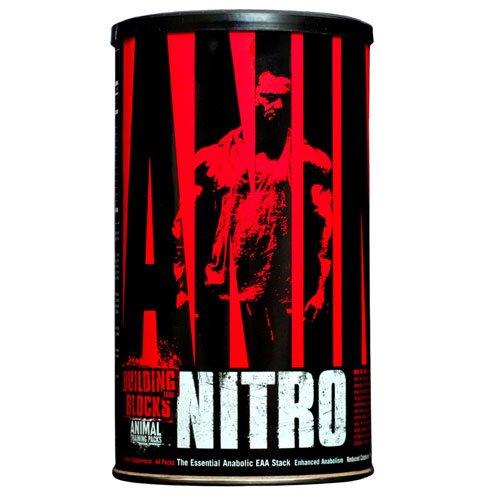 Animal Nitro 44 пак Без вкуса,  мл, Universal Nutrition. Предтренировочный комплекс. Энергия и выносливость 