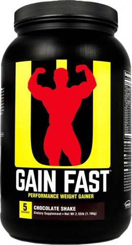 Universal Nutrition Gain Fast 1.1 кг Печенье с кремом,  ml, Universal Nutrition. Gainer. Mass Gain Energy & Endurance recovery 