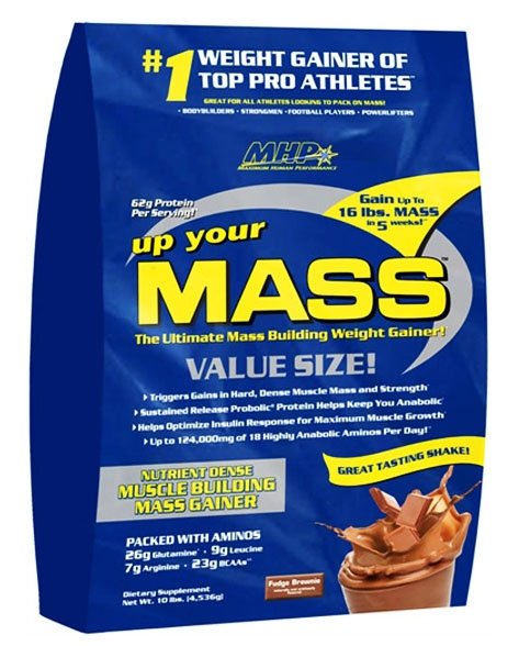 Up Your Mass, 4540 g, MHP. Gainer. Mass Gain Energy & Endurance recovery 