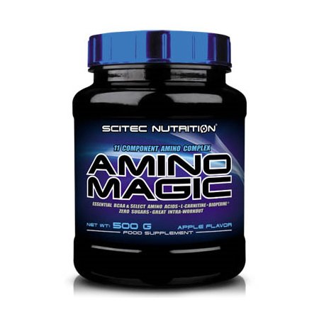 Аминокислота Scitec Amino Magic, 500 грамм Яблоко,  ml, Scitec Nutrition. Aminoácidos. 