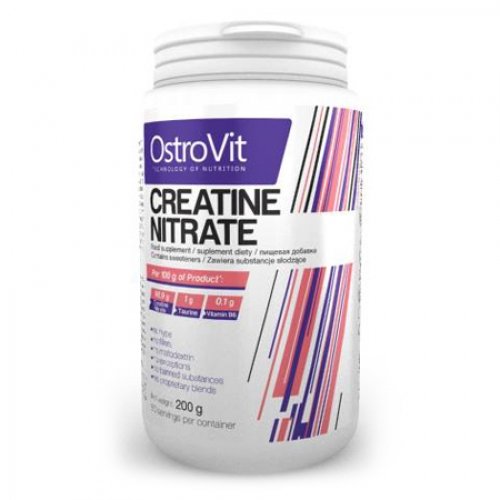 Creatine Nitrate, 200 g, OstroVit. Diferentes formas de creatina. 