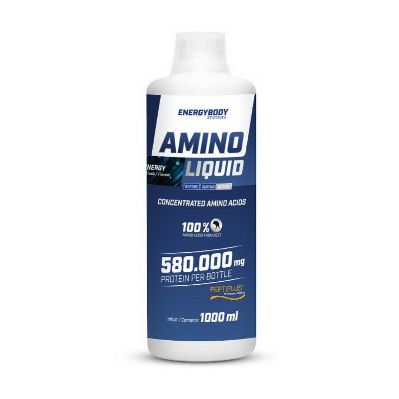 Energybody Комплекс аминокислот Energy Body Amino Liquid 580000 mg 1000 мл Кола апельсин, , 