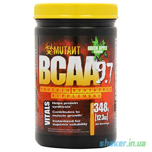 БЦАА Mutant BCAA 9.7 (348 г) мутант watermelon,  ml, Mutant. BCAA. Weight Loss recovery Anti-catabolic properties Lean muscle mass 