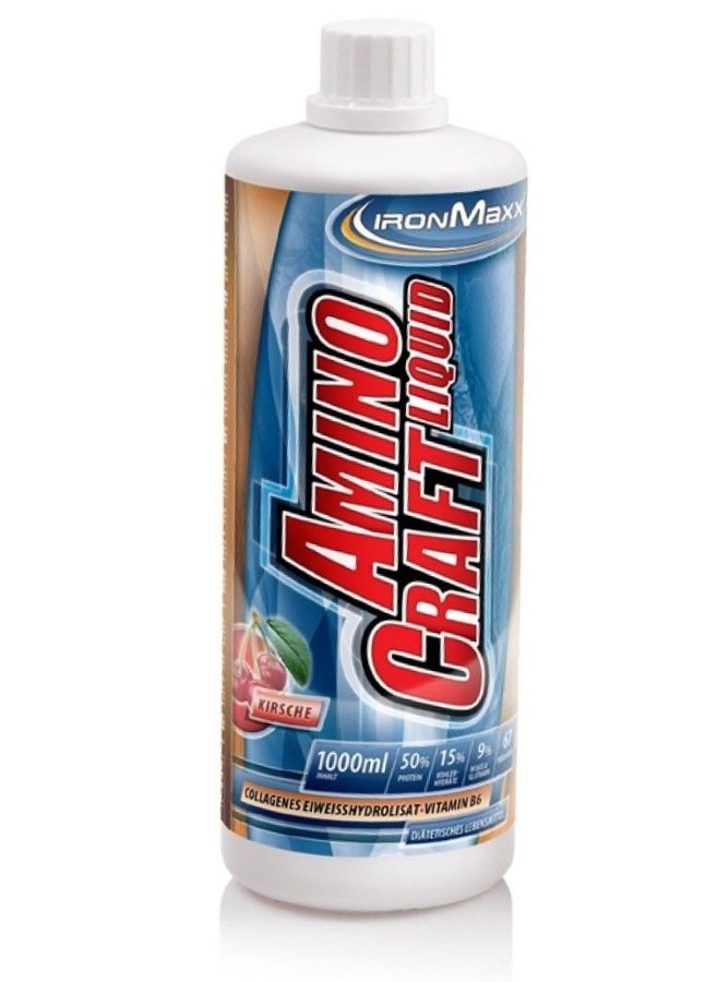 IronMaxx Аминокислота Ironmaxx Amino Craft Liquid, 1 литр Вишня, , 1000  грамм