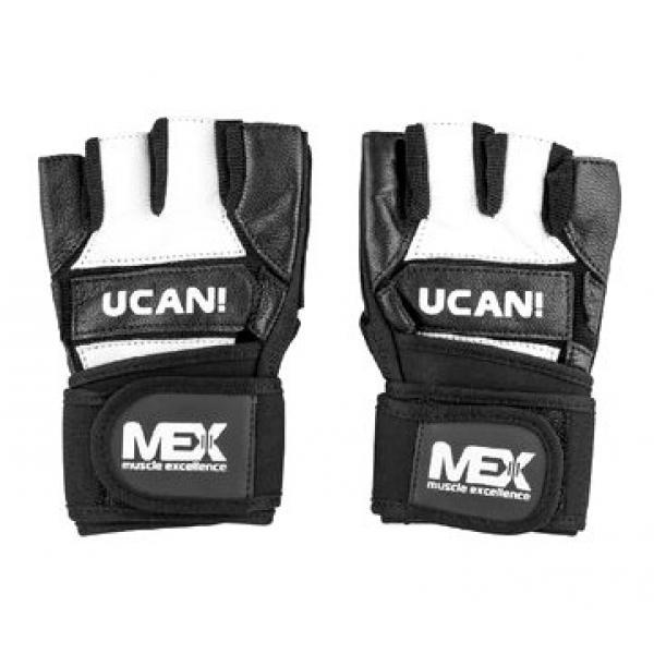 MEX Nutrition Перчатки для фитнеса MEX Nutrition Mex-U-Can (размер M) мекс нутришн Black, , 
