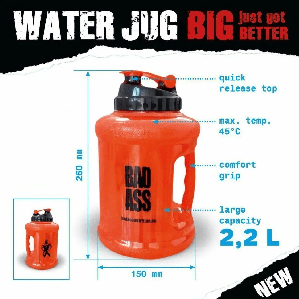 Kevin Levrone  Water jug LEVRONE 2,2L 2200 мл / 0 servings,  мл, Kevin Levrone. Accessories
