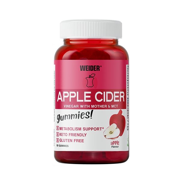Натуральная добавка Weider Apple Cider, 50 желеек Яблоко,  ml, Weider. Natural Products. General Health 