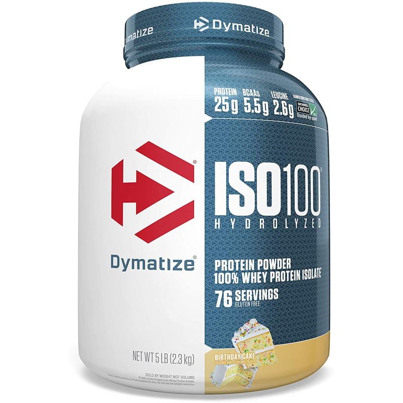 Протеин Dymatize ISO-100, 2.25 кг Праздничный пирог,  мл, Dymatize Nutrition. Протеин. Набор массы Восстановление Антикатаболические свойства 