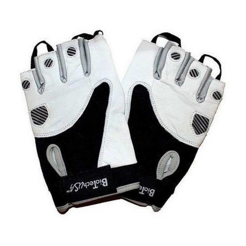 Перчатки в зал BioTech Gloves Texas (black-white),  мл, BioTech. Перчатки для фитнеса. 