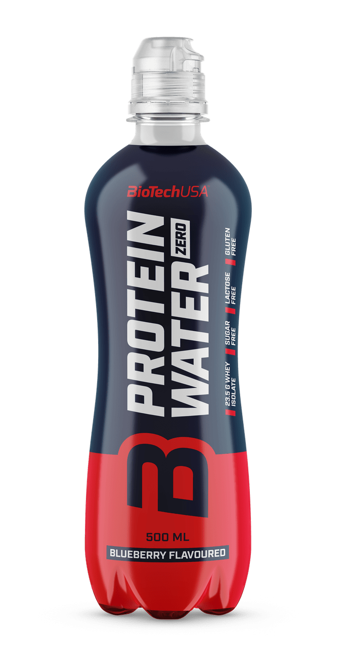 Протеиновый напиток BioTech Protein Water Zero (500 мл) Blueberry,  мл, BioTech. Заменитель питания. 