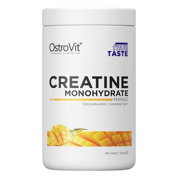 Креатин OstroVit Creatine Monohydrate, 500 грамм Манго,  мл, OstroVit. Креатин. Набор массы Энергия и выносливость Увеличение силы 