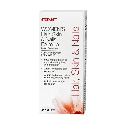 Hair, Skin & Nails Formula, 60 шт, GNC. Витаминно-минеральный комплекс. Поддержание здоровья Укрепление иммунитета 