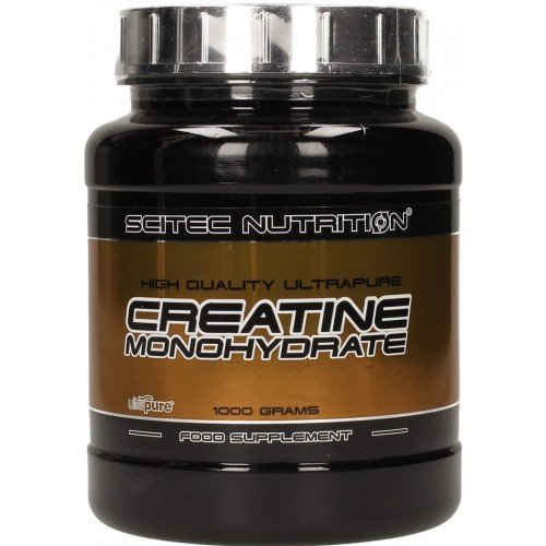 Ultrapure Creatine Monohydrate, 1000 g, Scitec Nutrition. Creatine monohydrate. Mass Gain Energy & Endurance Strength enhancement 