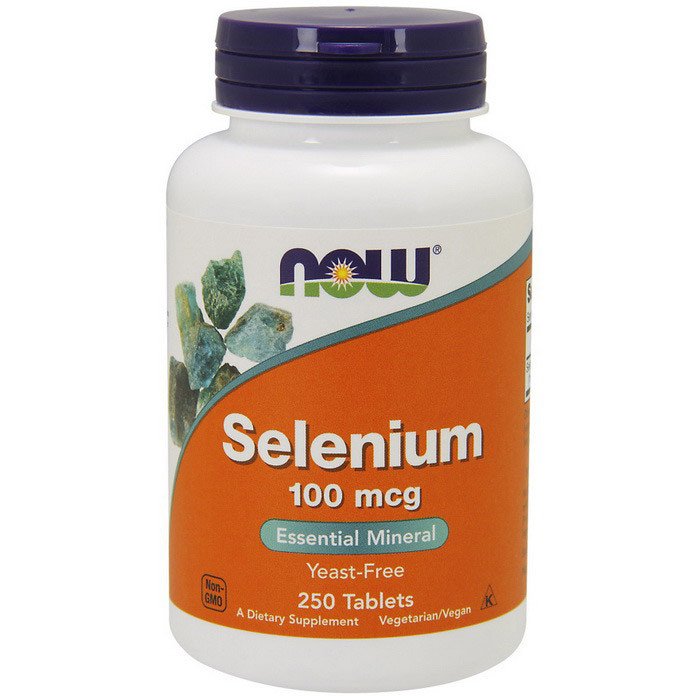 Now Селен Now Foods Selenium 100 mcg (250 таб) нау фудс селениум, , 250 