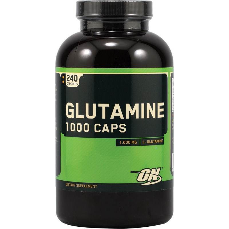 Аминокислота Optimum Glutamine 1000, 240 капсул,  ml, Optimum Nutrition. Amino Acids. 