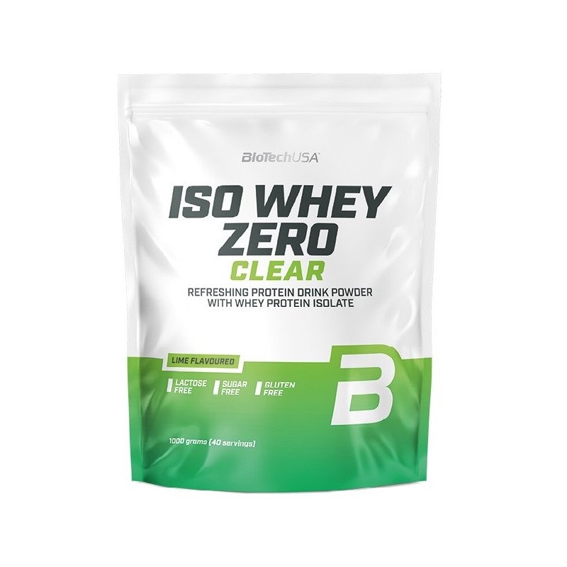 BioTech Протеин BioTech Iso Whey Zero Clear, 1 кг Лимон-лайм, , 1000 г