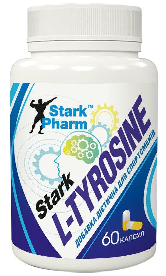 Stark Pharm L-Tyrosine 500 мг StarkPharm 60 капс, , 100 шт.