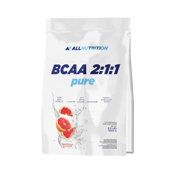 БЦАА AllNutrition BCAA 2:1:1 (1 кг) алл нутришн lemon,  мл, AllNutrition. BCAA. Снижение веса Восстановление Антикатаболические свойства Сухая мышечная масса 