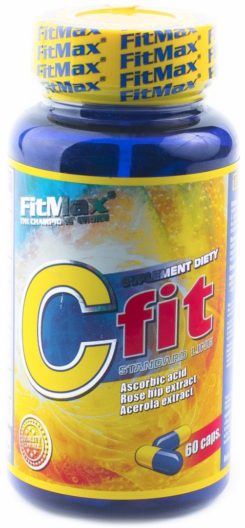 Cfit, 60 шт, FitMax. Витамин C. Поддержание здоровья Укрепление иммунитета 