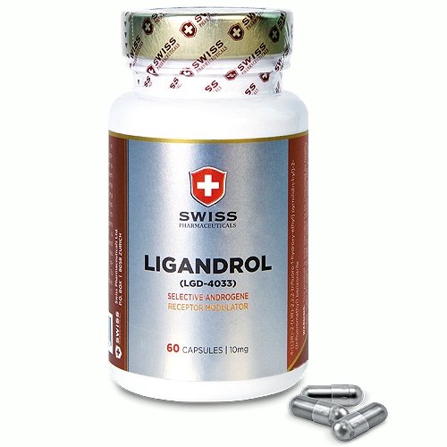 SWISS PHARMACEUTICALS  Ligandrol 60 шт. / 60 servings,  мл, Swiss Pharmaceuticals. SARM. 
