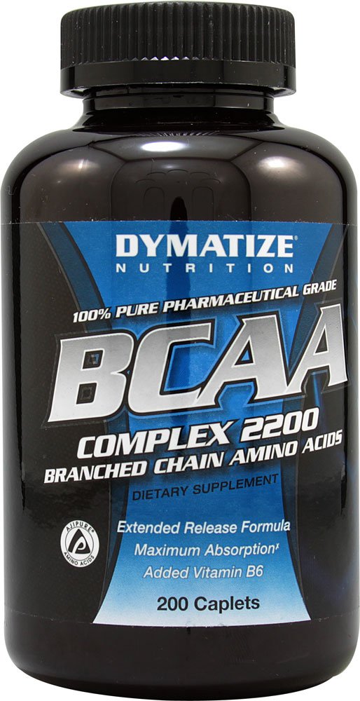 BCAA Complex 2200, 200 шт, Dymatize Nutrition. BCAA. Снижение веса Восстановление Антикатаболические свойства Сухая мышечная масса 