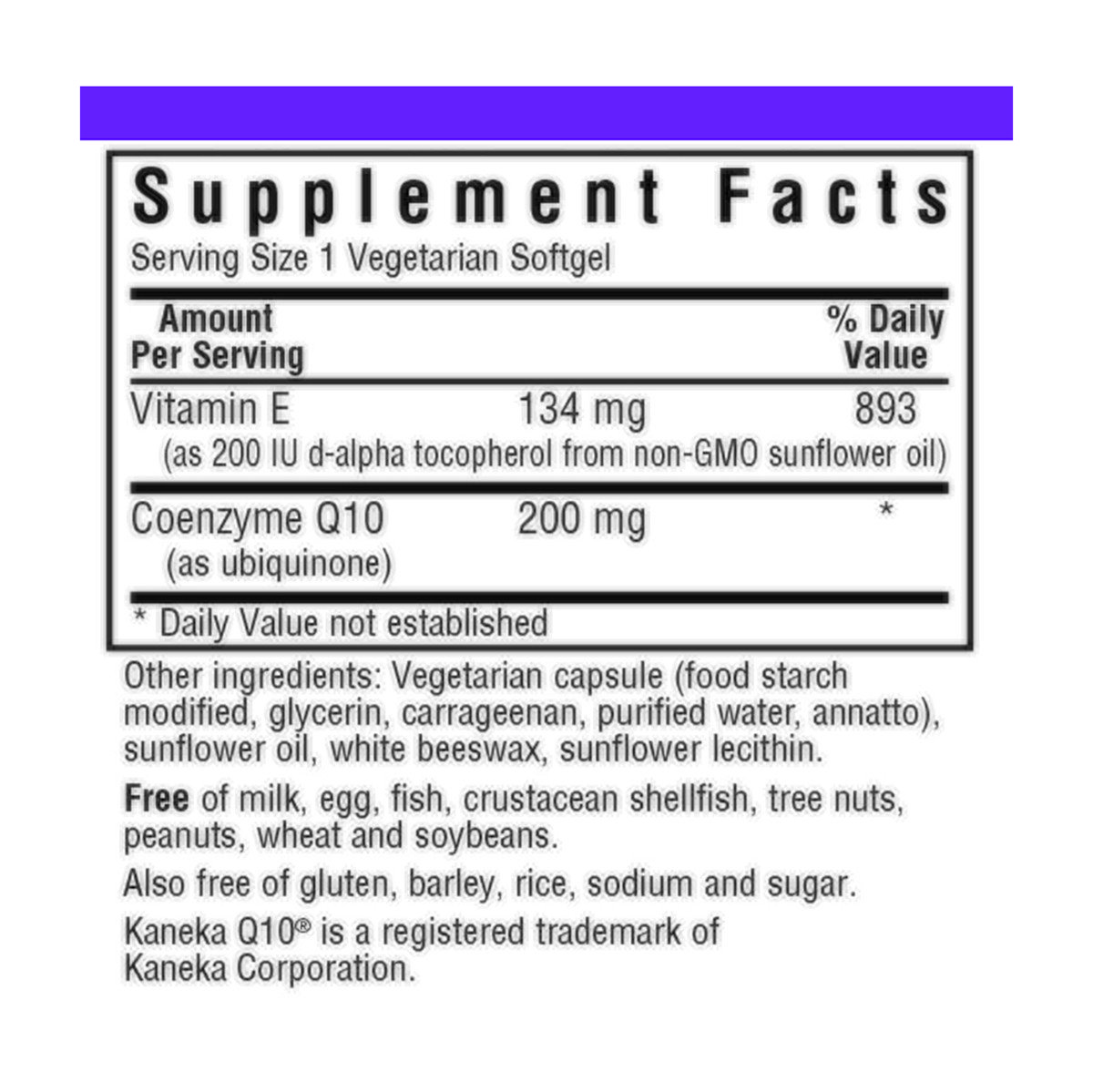 Коэнзим Q10 200мг, Bluebonnet Nutrition, 30 вегетарианских капсул,  мл, Bluebonnet Nutrition. Коэнзим-Q10