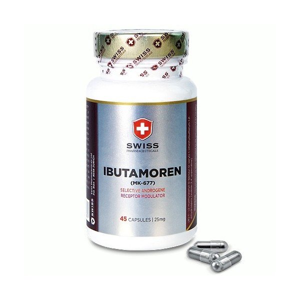 Swiss Pharmaceuticals SWISS PHARMACEUTICALS  Ibutamoren 45 шт. / 45 servings, , 45 шт.