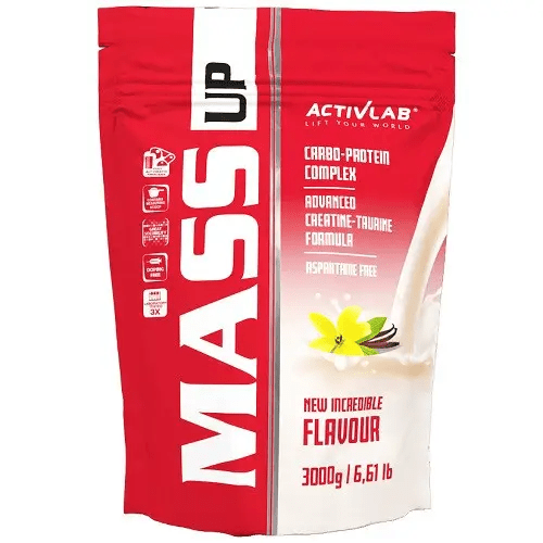 ActivLab Гейнер Mass Up ActivLab 3000 грам Vanilla, , 3000 г