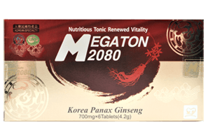 Megaton 2080, 6 pcs, Hanil PFC. Testosterone Booster. General Health Libido enhancing Anabolic properties Testosterone enhancement 