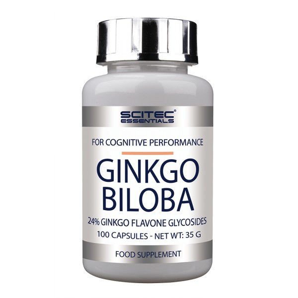 Ginkgo Biloba Scitec Nutrition 100 caps,  мл, Scitec Nutrition. Спец препараты. 