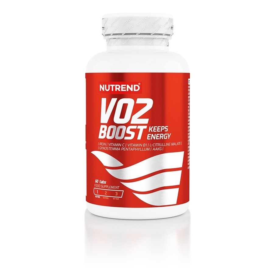 Предтренировочный комплекс Nutrend VO2 Boost, 60 таблеток,  ml, Nutrend. Pre Entreno. Energy & Endurance 