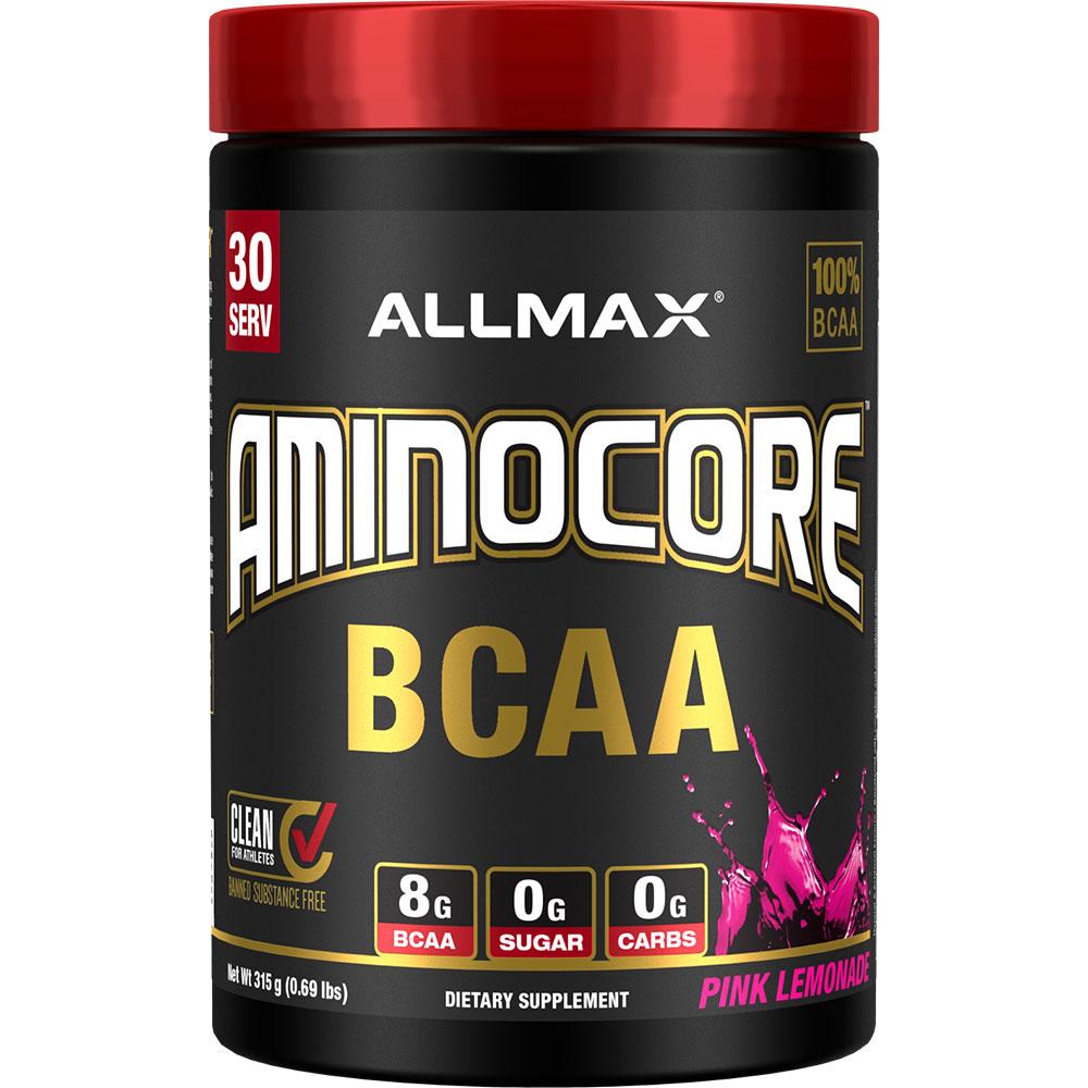 БЦАА AllMax Nutrition AminoCore BCAA 315 грамм Розовый лимонад,  ml, AllMax. BCAA. Weight Loss recovery Anti-catabolic properties Lean muscle mass 