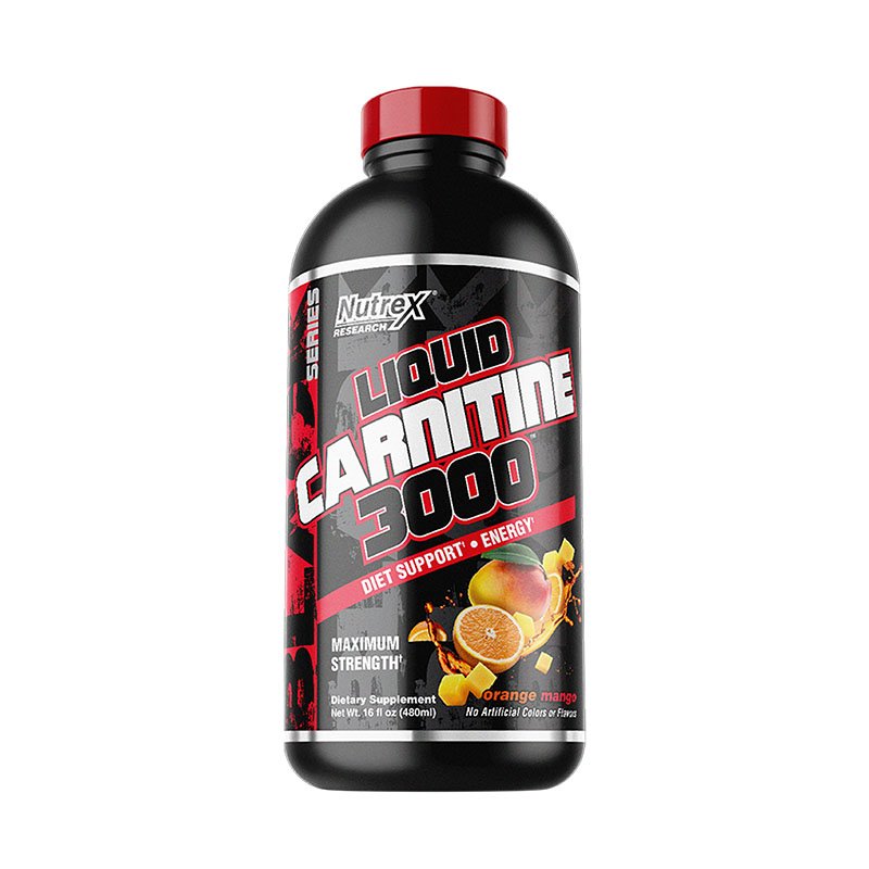 Жиросжигатель Nutrex Research Carnitine Liquid 3000, 473 мл Апельсин-манго,  ml, Nutrex Research. Fat Burner. Weight Loss Fat burning 