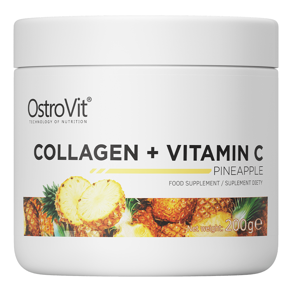 OstroVit OstroVit Collagen + Vitamin C 200 г Pineapple, , 200 г