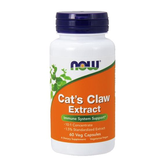 Now Cat's Claw Extract, , 60 шт