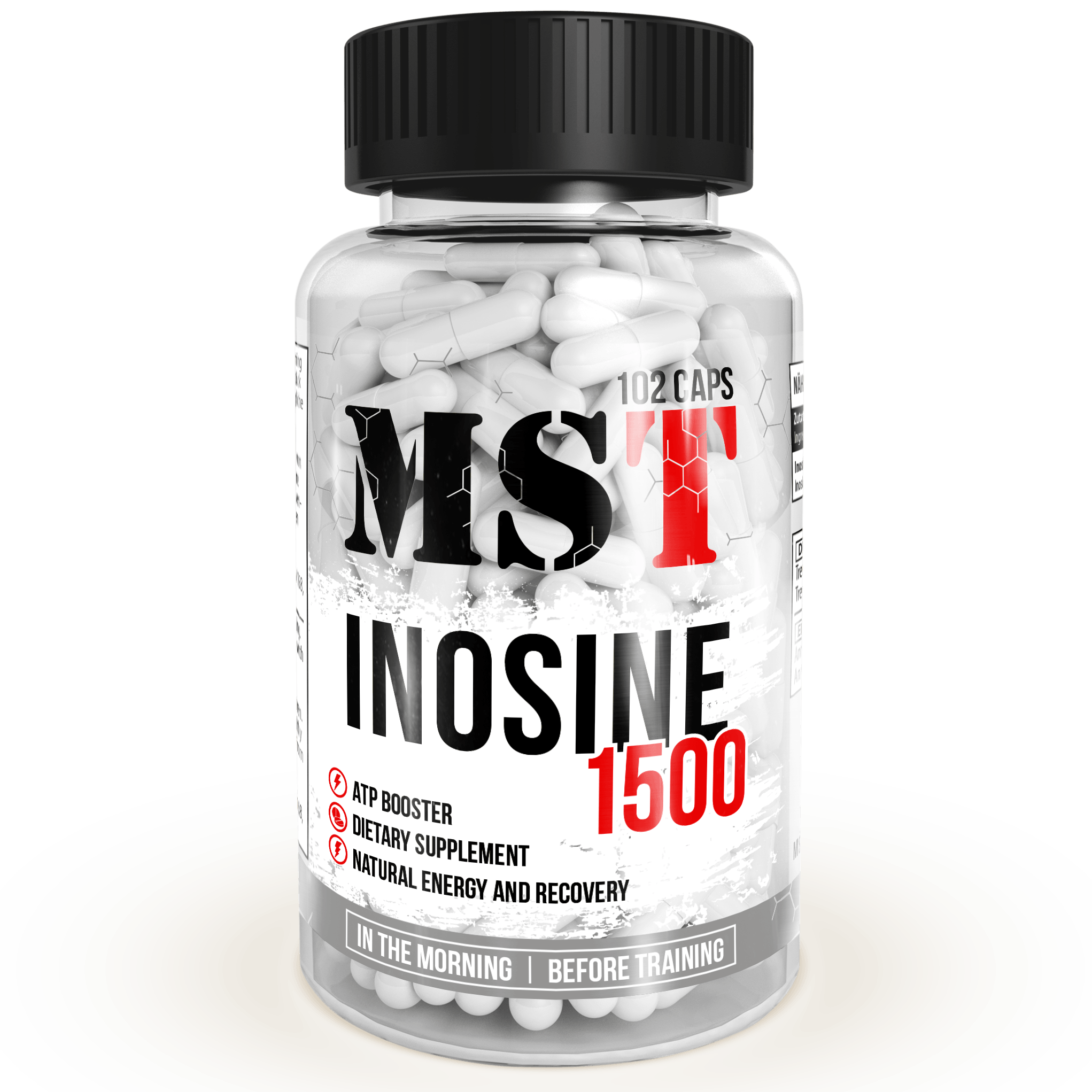 Inosine 1500, 102 шт, MST Nutrition. Спец препараты. 