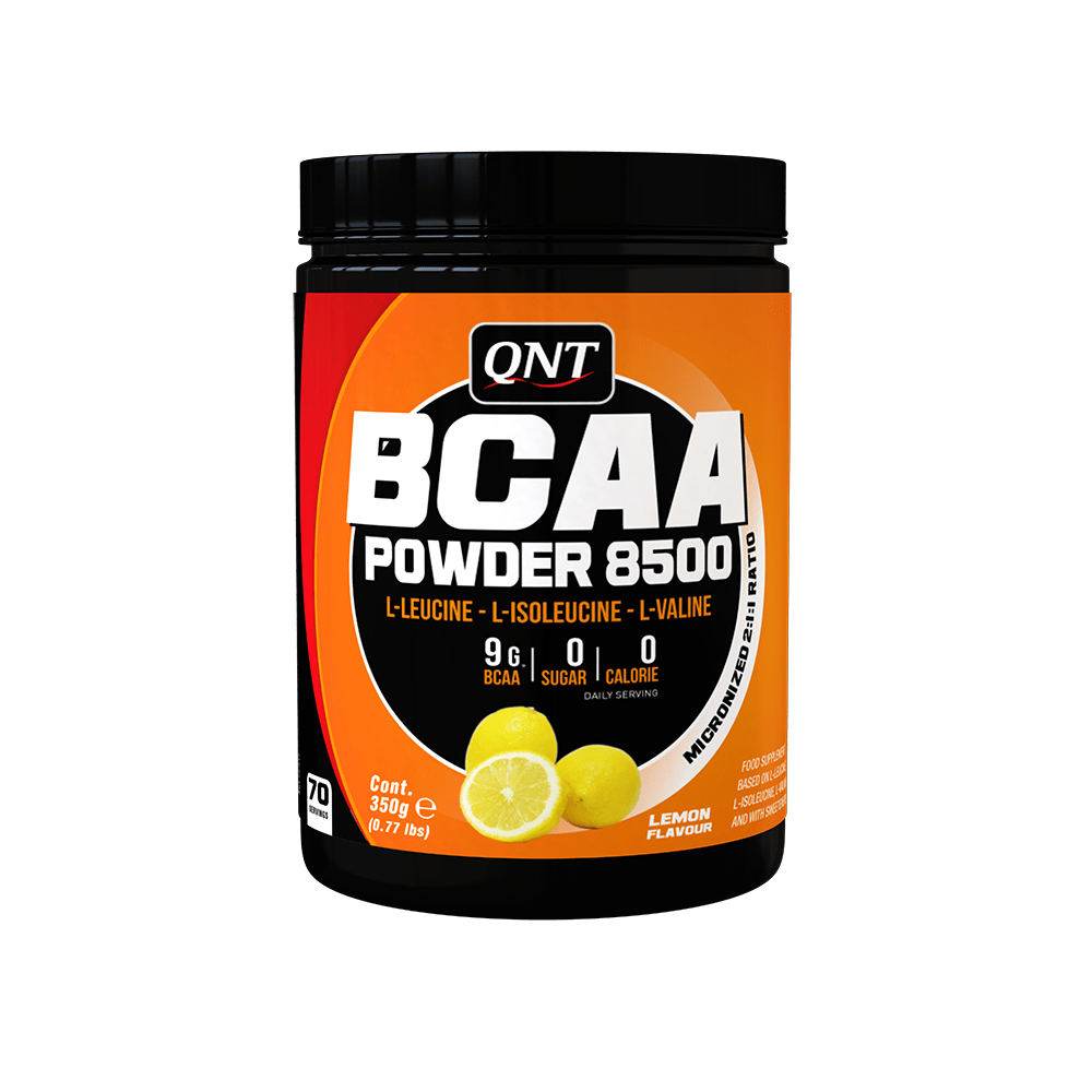 QNT BCAA Powder 8500 350 г - Lemon,  мл, QNT. BCAA. Снижение веса Восстановление Антикатаболические свойства Сухая мышечная масса 