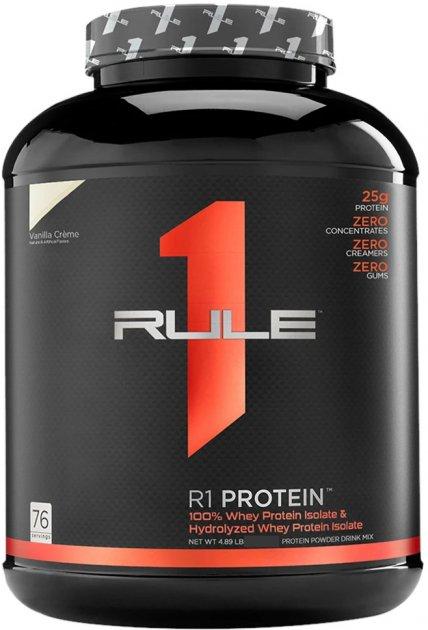 Rule One Proteins Сывороточный протеин изолят R1 (Rule One) Protein 2220 грамм Ванильный крем, , 