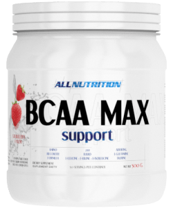 BCAA Max Support, 500 g, AllNutrition. BCAA. Weight Loss recuperación Anti-catabolic properties Lean muscle mass 