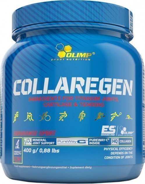Olimp Sport Nutrition  Olimp Collaregen titanium 400g / 80 servings,  мл, Olimp Labs. Хондропротекторы. Поддержание здоровья Укрепление суставов и связок 