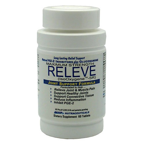 Releve, 60 шт, MHP. Глюкозамин. Поддержание здоровья Укрепление суставов и связок 