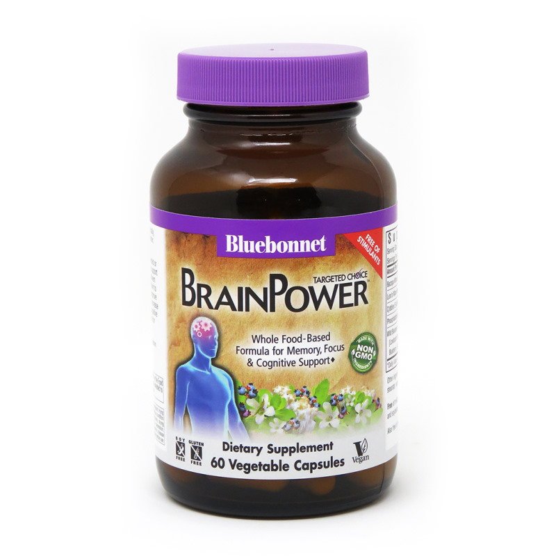 Жирные кислоты Bluebonnet Targeted Choice Brain Power, 60 вегакапсул,  ml, Bluebonnet Nutrition. Fats. General Health 