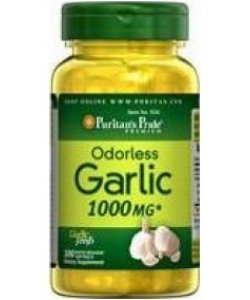 Puritan's Pride Odorless Garlic 1000 mg, , 250 шт