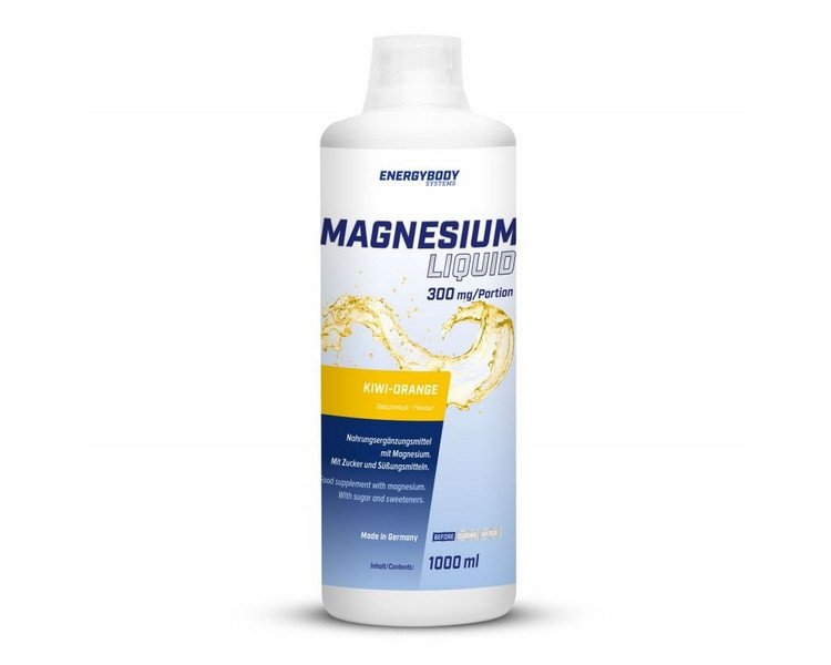 Жидкий магний Energy Body Magnesium Liquid (1 л) raspberry,  мл, Energybody. Магний Mg. Поддержание здоровья Снижение холестерина Предотвращение утомляемости 