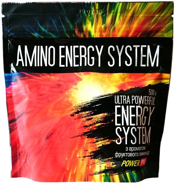 Передтренувальний комплекс Power Pro Amino Energy System 500 г,  ml, Power Pro. Post Workout. recovery 