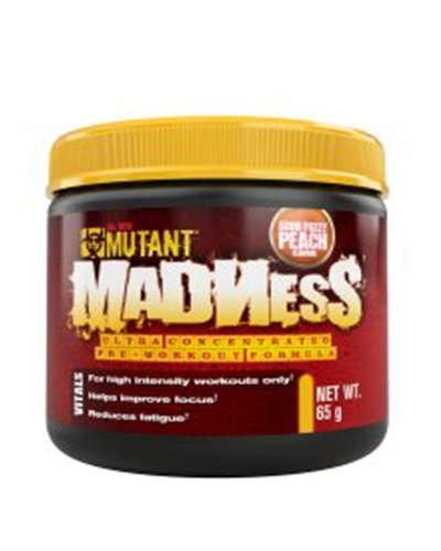 Madness, 65 g, Mutant. Pre Workout. Energy & Endurance 