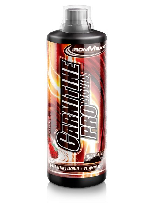 Carnitine Pro Liquid, 1000 мл, IronMaxx. L-карнитин. Снижение веса Поддержание здоровья Детоксикация Стрессоустойчивость Снижение холестерина Антиоксидантные свойства 