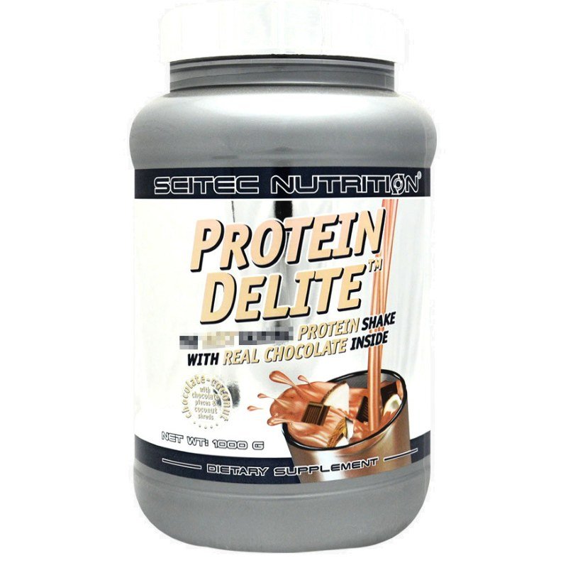 Протеин Scitec Protein Delite, 1 кг Шоколад-кокос,  мл, Scitec Nutrition. Протеин. Набор массы Восстановление Антикатаболические свойства 